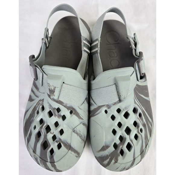 Chaco Chillos Women's Clog Sz 9 Shoe Green Mist Lightweight Recover Arch Support - Picture 3 of 9